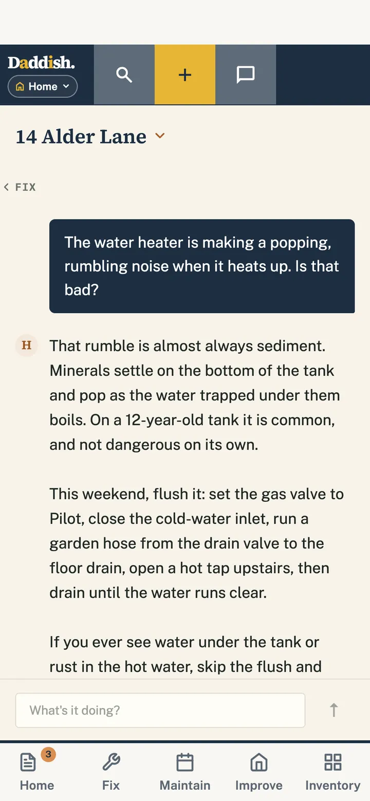 Ask Hank in Home: a question about a rumbling water heater, and Hank’s step-by-step answer.